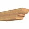 Ekena Millwork Ridgewood Smooth Rafter Tail, Western Red Cedar, 5 1/2"W x 6"H x 18"L RFT06X06X18RID00SWR - alternate 1